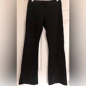 🖤🖤🖤 2/$75 AU COTTON Vintage Women’s Black Flare Sweatpants
